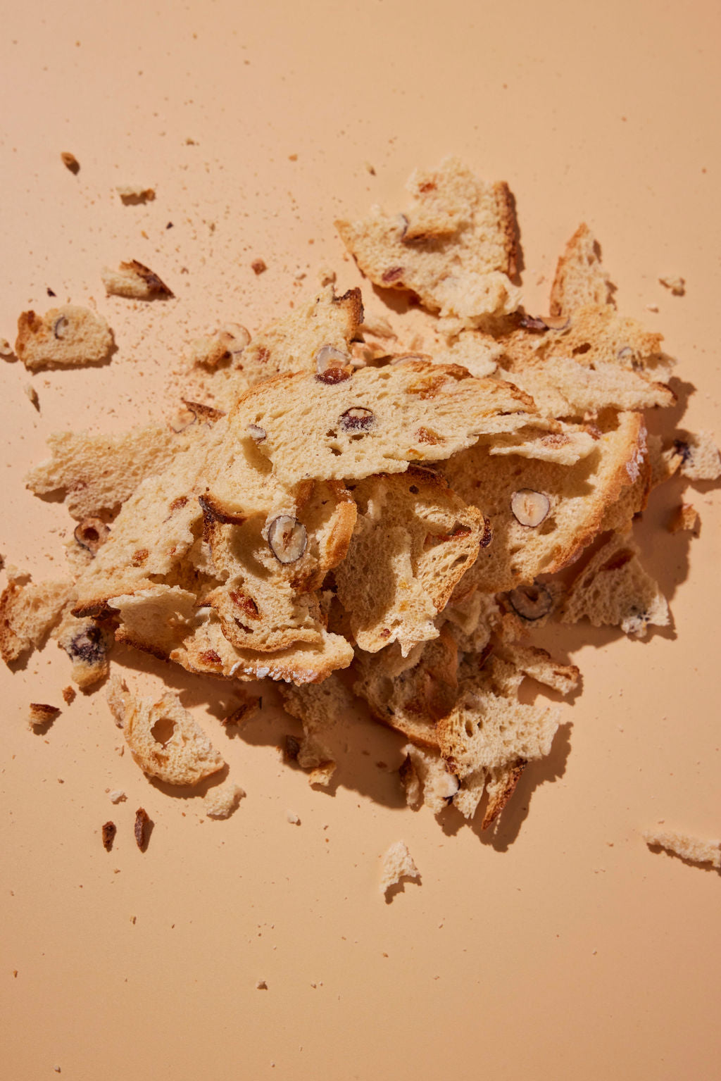Marillenbrotchips mit Haselnusskernen 70g